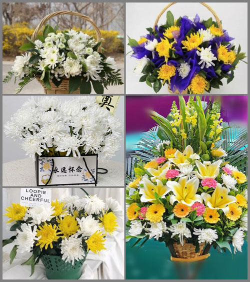 福建福州长乐市梅花镇白事提篮配送